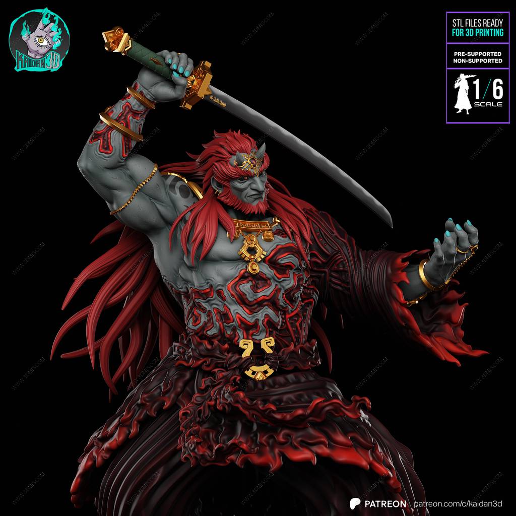 P站图纸印象馆 Kaidan 塞尔达传说 加农多夫 Kaidan 塞尔达传说 加农多夫