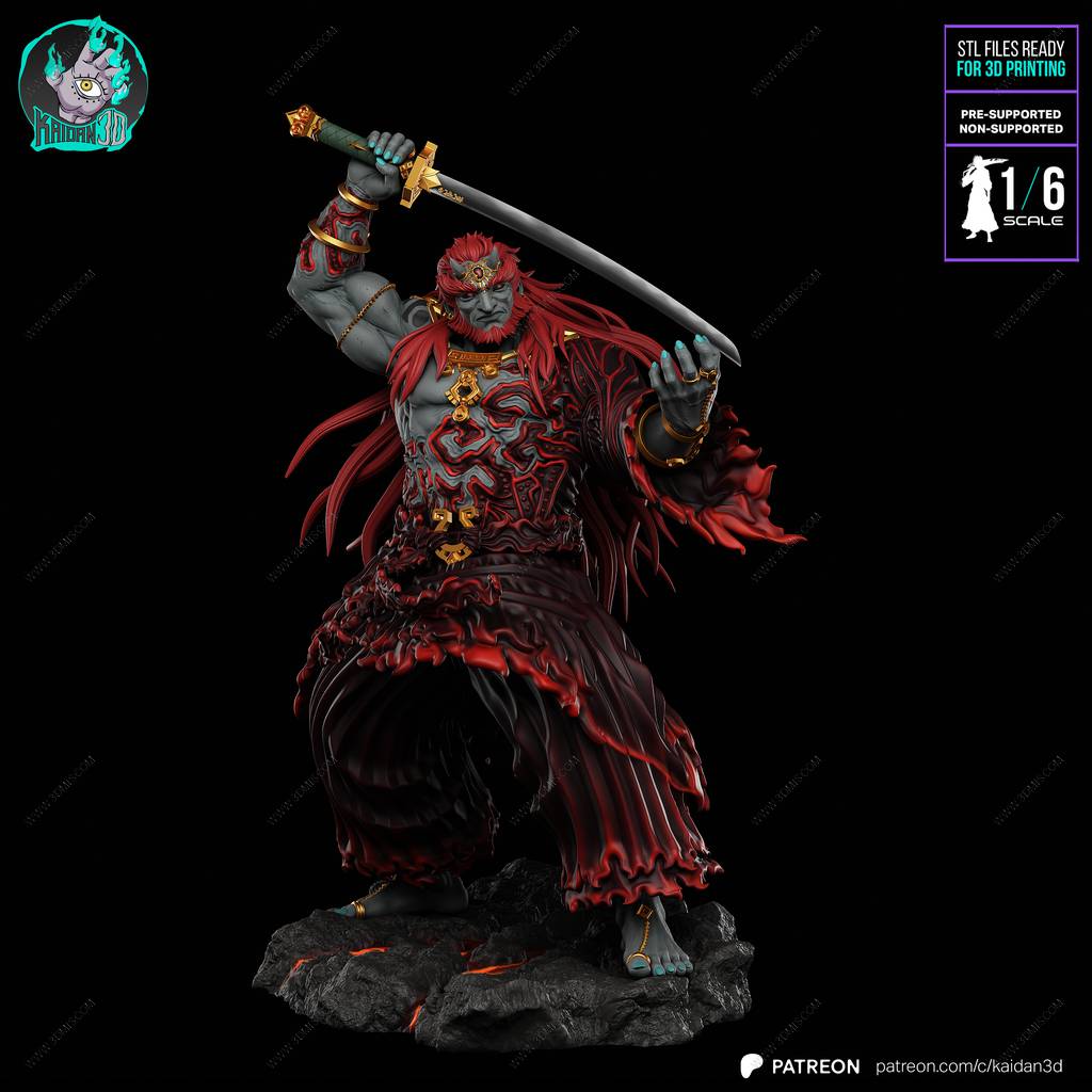 P站图纸印象馆 Kaidan 塞尔达传说 加农多夫 Kaidan 塞尔达传说 加农多夫