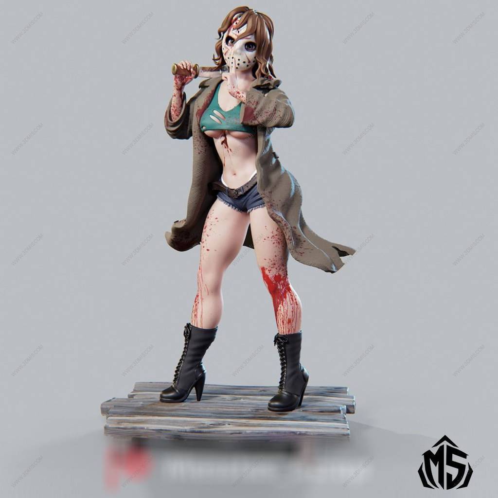 P站图纸印象馆 Messias 3D 十三号星期五 杰森 Messias 3D 十三号星期五 杰森