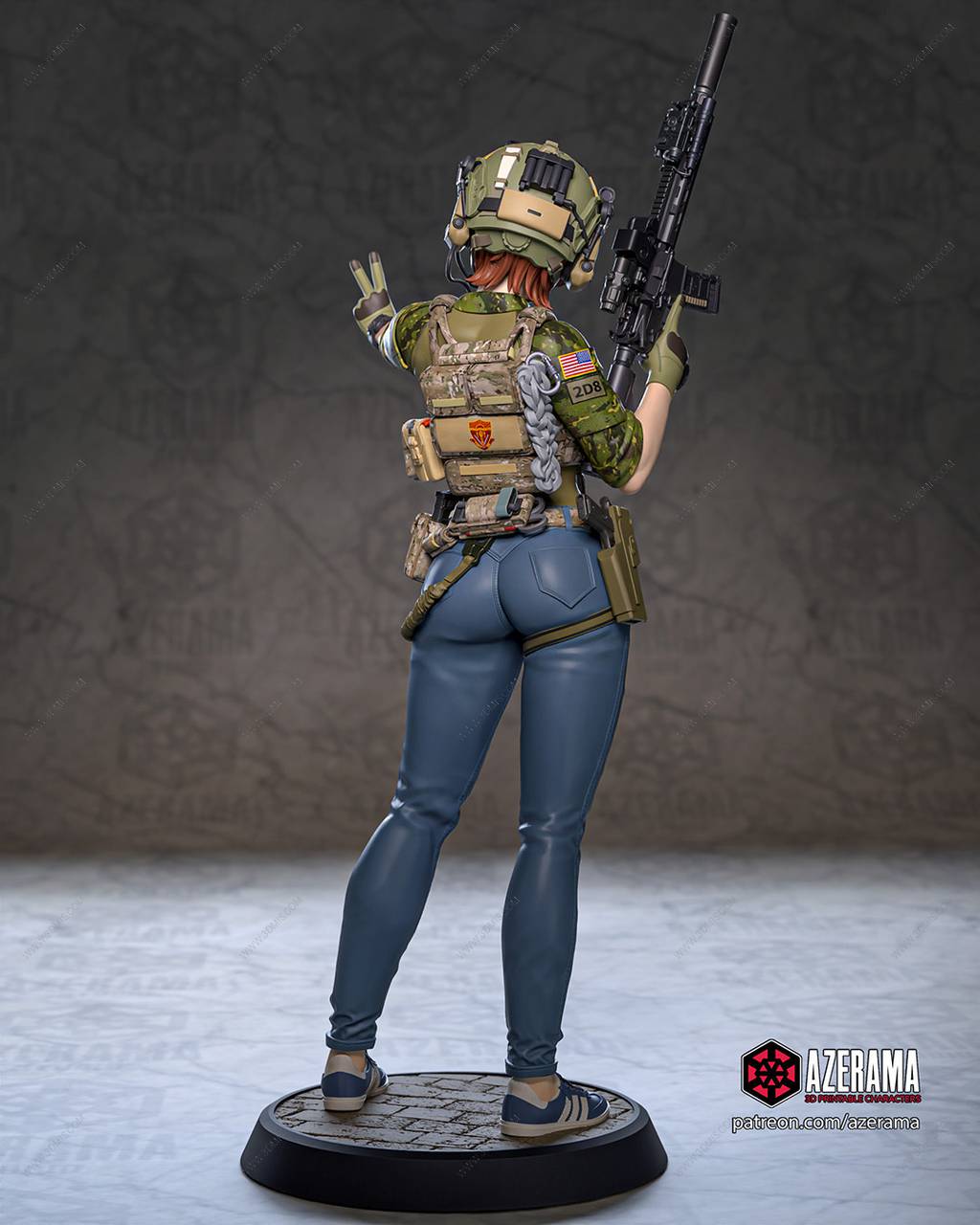 P站图纸印象馆 Azerama GATE奇幻自卫队 栗林志乃 Azerama GATE奇幻自卫队 栗林志乃