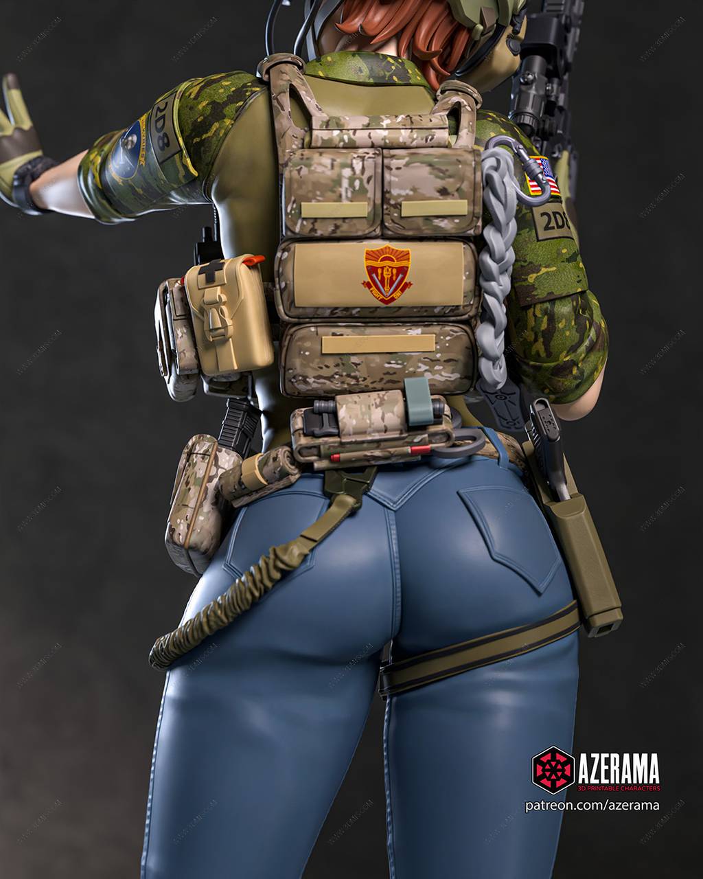 P站图纸印象馆 Azerama GATE奇幻自卫队 栗林志乃 Azerama GATE奇幻自卫队 栗林志乃