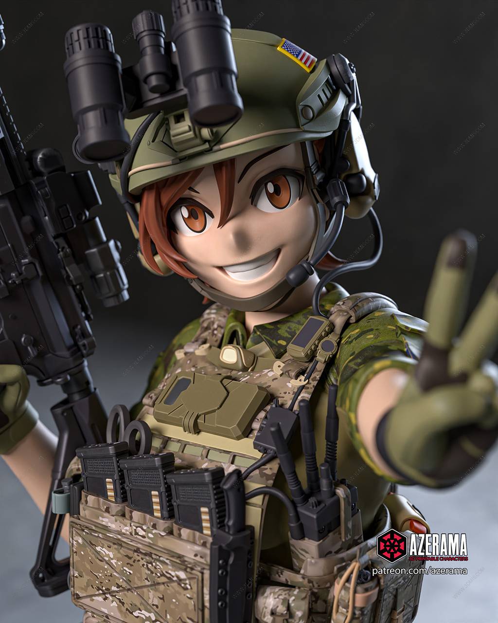 P站图纸印象馆 Azerama GATE奇幻自卫队 栗林志乃 Azerama GATE奇幻自卫队 栗林志乃