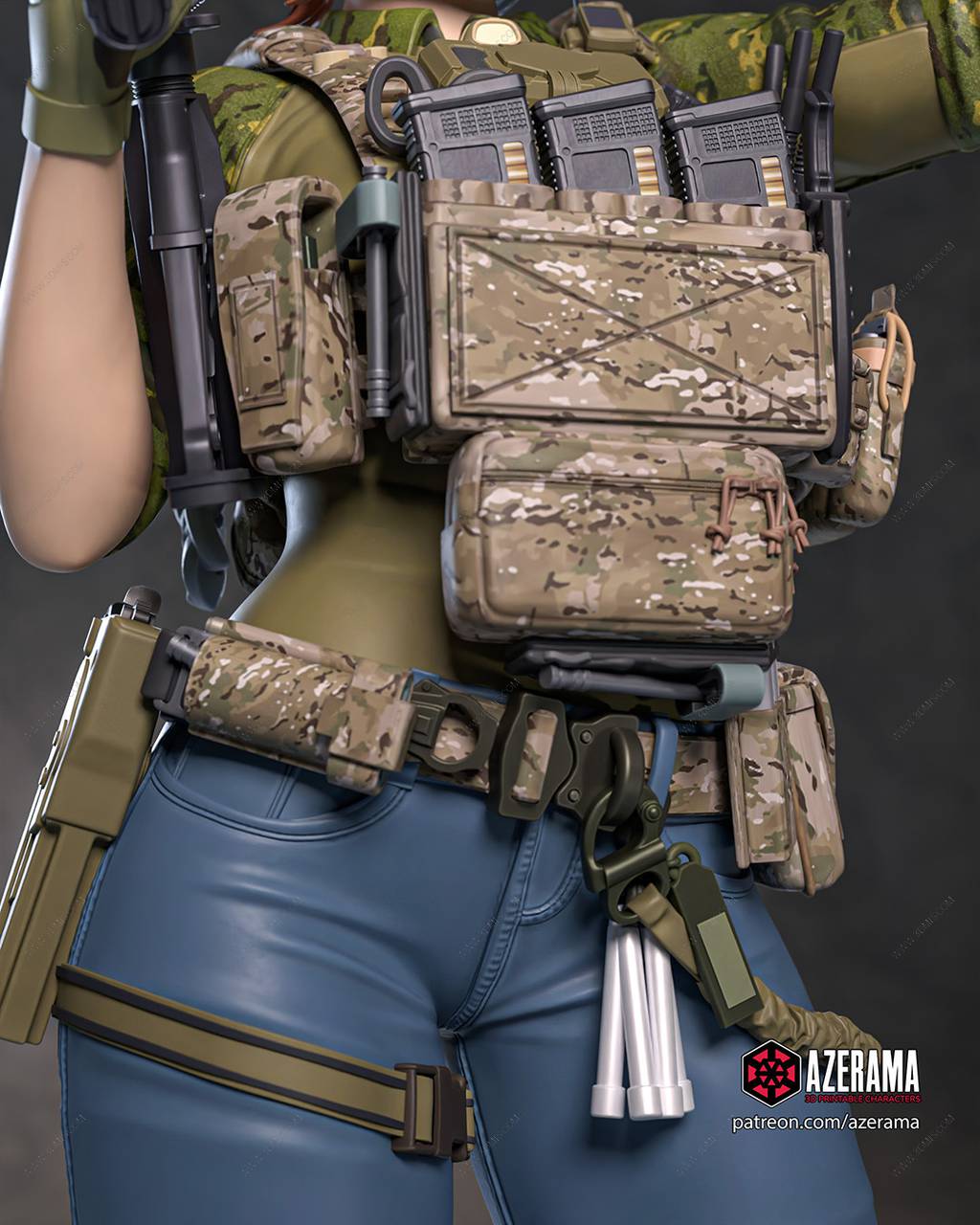 P站图纸印象馆 Azerama GATE奇幻自卫队 栗林志乃 Azerama GATE奇幻自卫队 栗林志乃