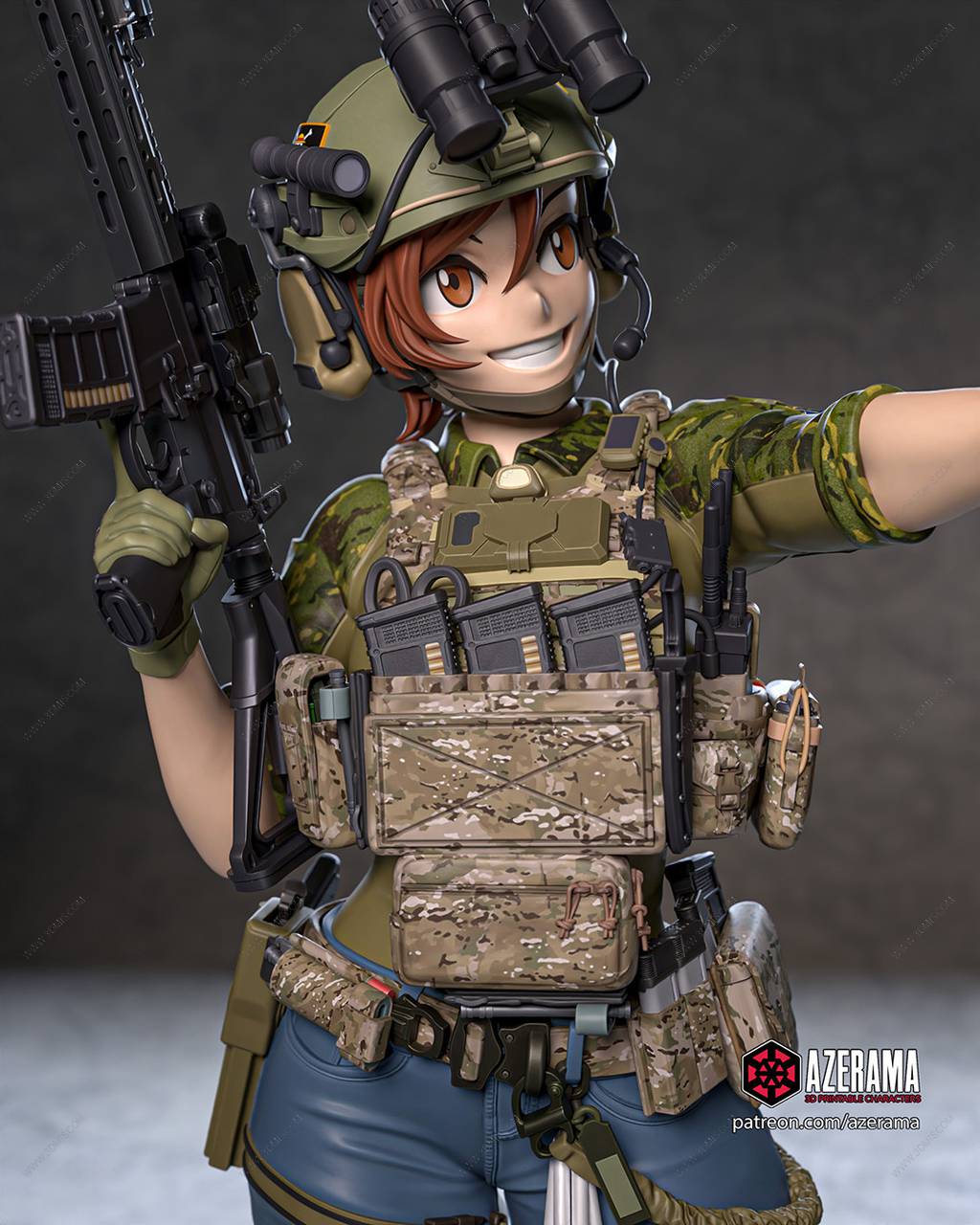 P站图纸印象馆 Azerama GATE奇幻自卫队 栗林志乃 Azerama GATE奇幻自卫队 栗林志乃