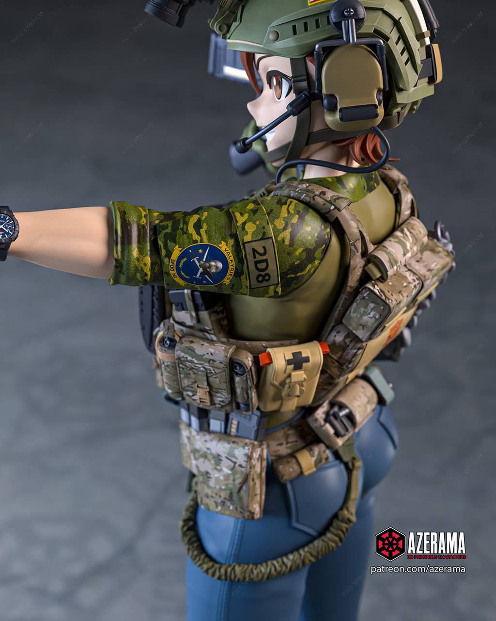 P站图纸印象馆 Azerama GATE奇幻自卫队 栗林志乃 Azerama GATE奇幻自卫队 栗林志乃