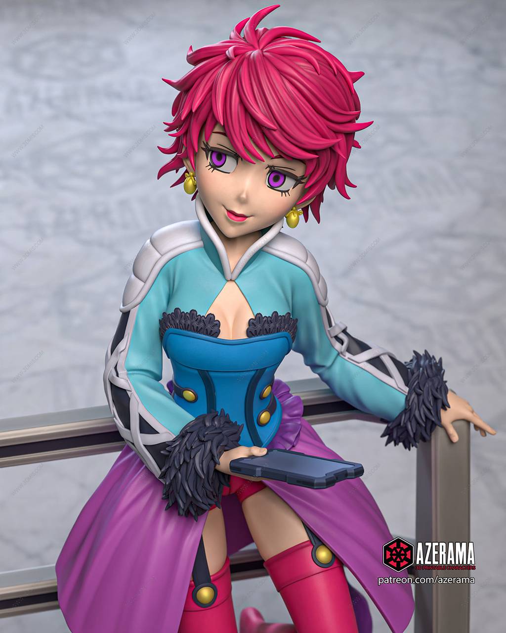 P站图纸印象馆 Azerama 宿命传说 哈路洛特·贝露塞利欧斯 Azerama 宿命传说 哈路洛特·贝露塞利欧斯