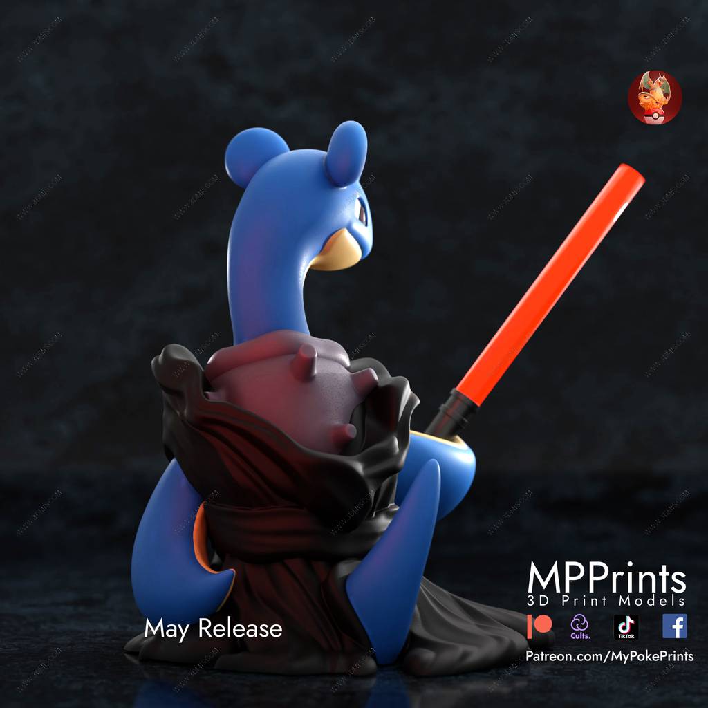 P站图纸印象馆 口袋妖怪 拉普拉斯 口袋妖怪 拉普拉斯