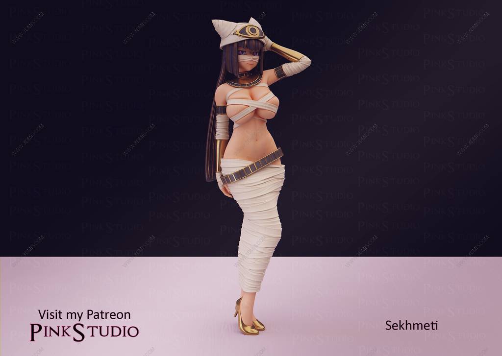 P站图纸印象馆 Pink Studio 魔物娘的相伴日常 木乃伊 Pink Studio 魔物娘的相伴日常 木乃伊