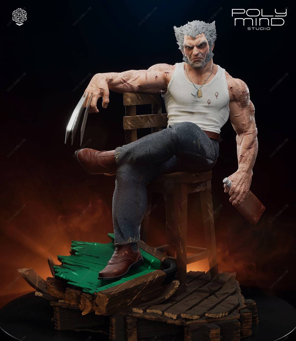 P站图纸印象馆 PolyMind 漫威 罗根·豪利特 PolyMind 漫威 罗根·豪利特