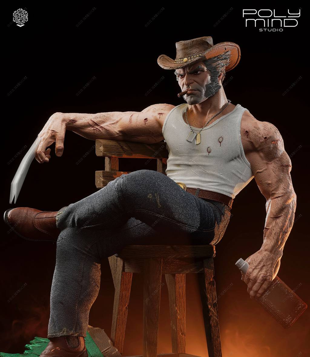 P站图纸印象馆 PolyMind 漫威 罗根·豪利特 PolyMind 漫威 罗根·豪利特