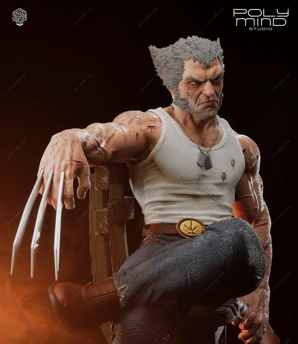 P站图纸印象馆 PolyMind 漫威 罗根·豪利特 PolyMind 漫威 罗根·豪利特