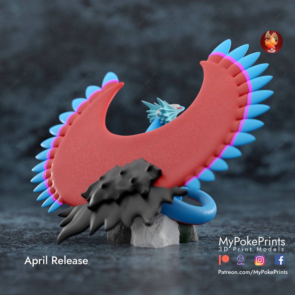 P站图纸印象馆 口袋妖怪 轰鸣月 口袋妖怪 轰鸣月