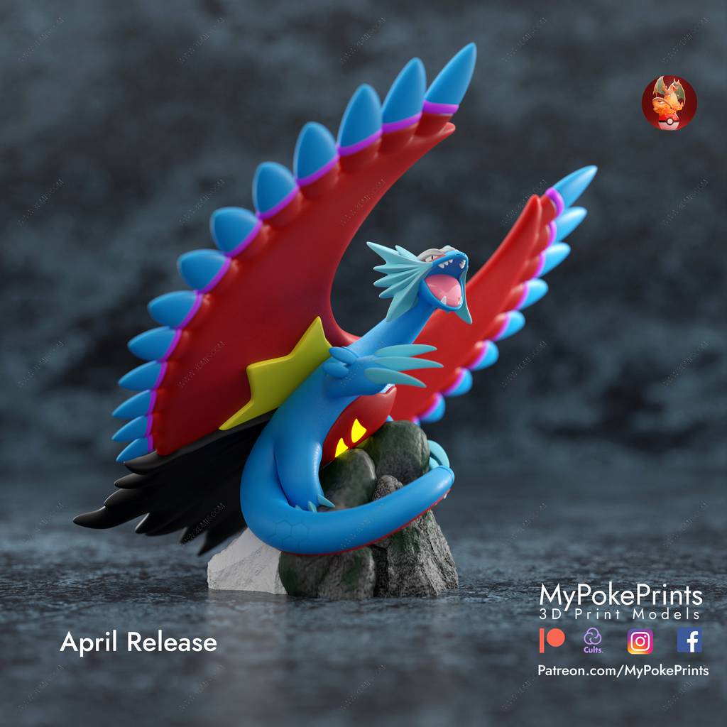 P站图纸印象馆 口袋妖怪 轰鸣月 口袋妖怪 轰鸣月