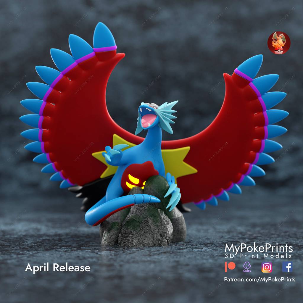 P站图纸印象馆 口袋妖怪 轰鸣月 口袋妖怪 轰鸣月