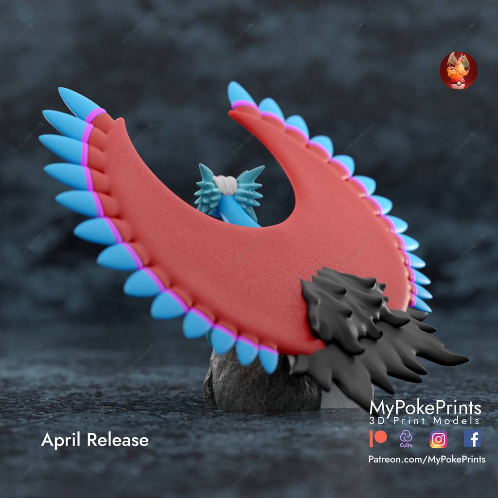 P站图纸印象馆 口袋妖怪 轰鸣月 口袋妖怪 轰鸣月