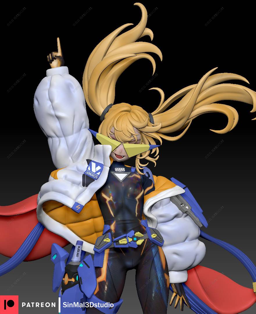 P站图纸印象馆 Sin3Dstudio 胜利女神:妮姬 拉普拉斯 Sin3Dstudio 胜利女神:妮姬 拉普拉斯