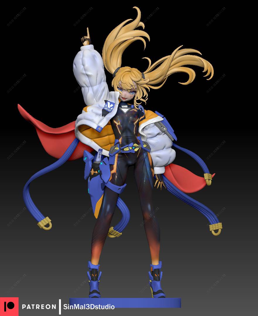 P站图纸印象馆 Sin3Dstudio 胜利女神:妮姬 拉普拉斯 Sin3Dstudio 胜利女神:妮姬 拉普拉斯