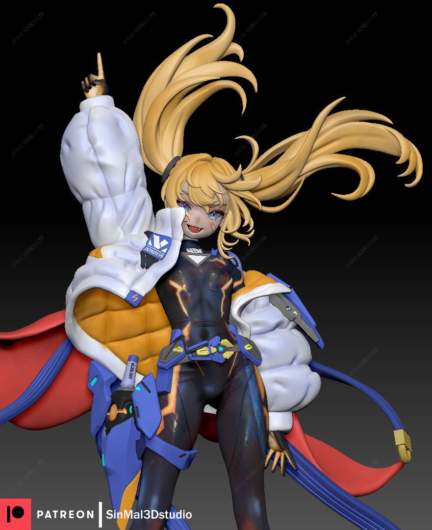 P站图纸印象馆 Sin3Dstudio 胜利女神:妮姬 拉普拉斯 Sin3Dstudio 胜利女神:妮姬 拉普拉斯