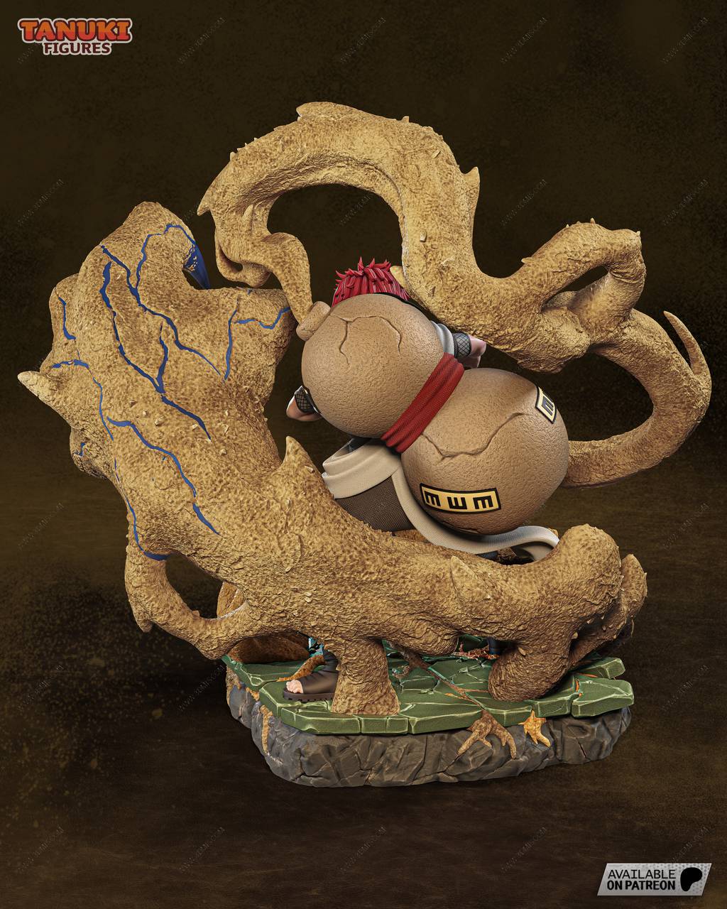 P站图纸印象馆 Tanuki Figures 火影忍者 我爱罗 Tanuki Figures 火影忍者 我爱罗