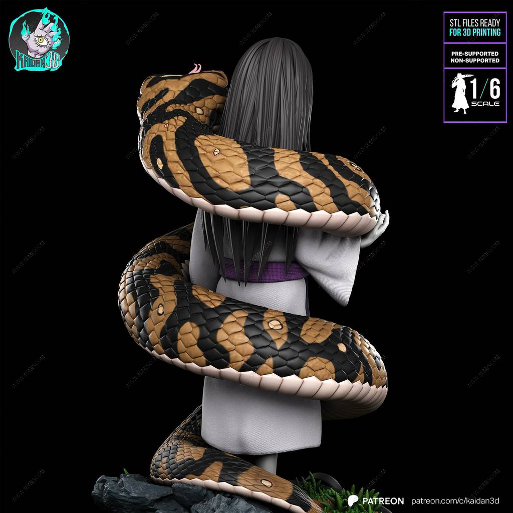 P站图纸印象馆 Kaidan 火影忍者 大蛇丸 Kaidan 火影忍者 大蛇丸