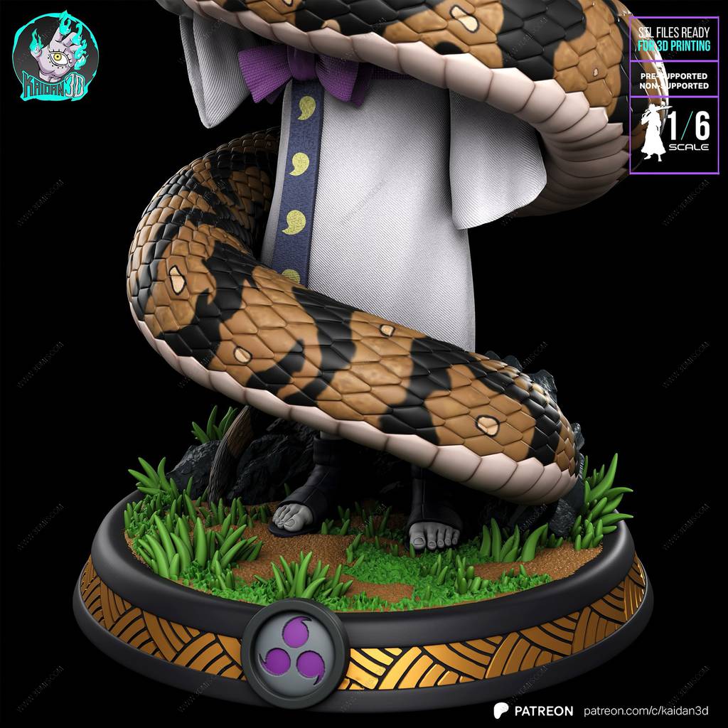 P站图纸印象馆 Kaidan 火影忍者 大蛇丸 Kaidan 火影忍者 大蛇丸