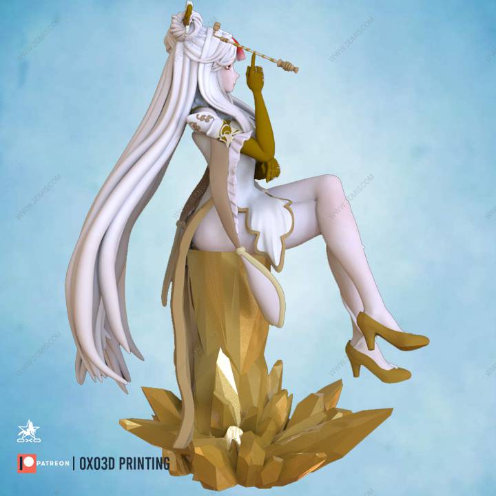 P站图纸印象馆 OXO3D 原神 凝光 OXO3D 原神 凝光