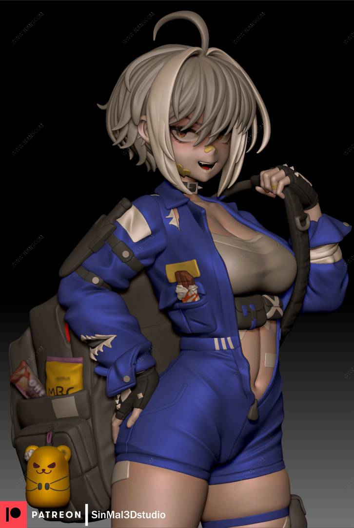 P站图纸印象馆 Sin3Dstudio 胜利女神:妮姬 莫莉 Sin3Dstudio 胜利女神:妮姬 莫莉