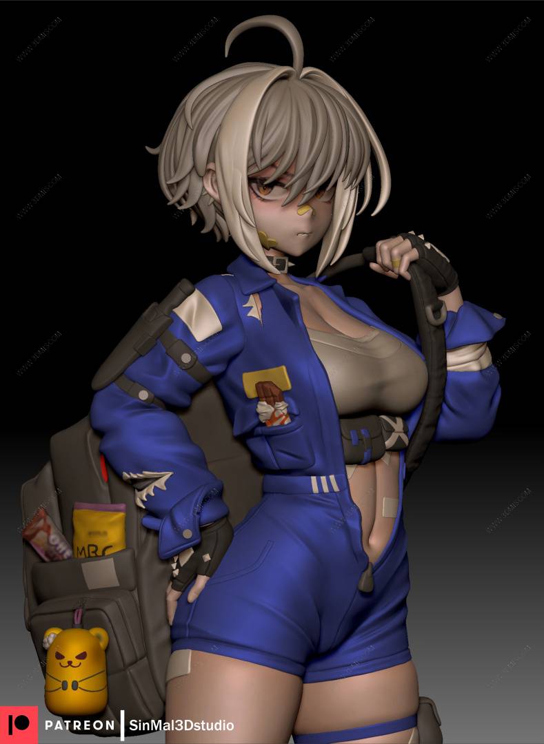 P站图纸印象馆 Sin3Dstudio 胜利女神:妮姬 莫莉 Sin3Dstudio 胜利女神:妮姬 莫莉