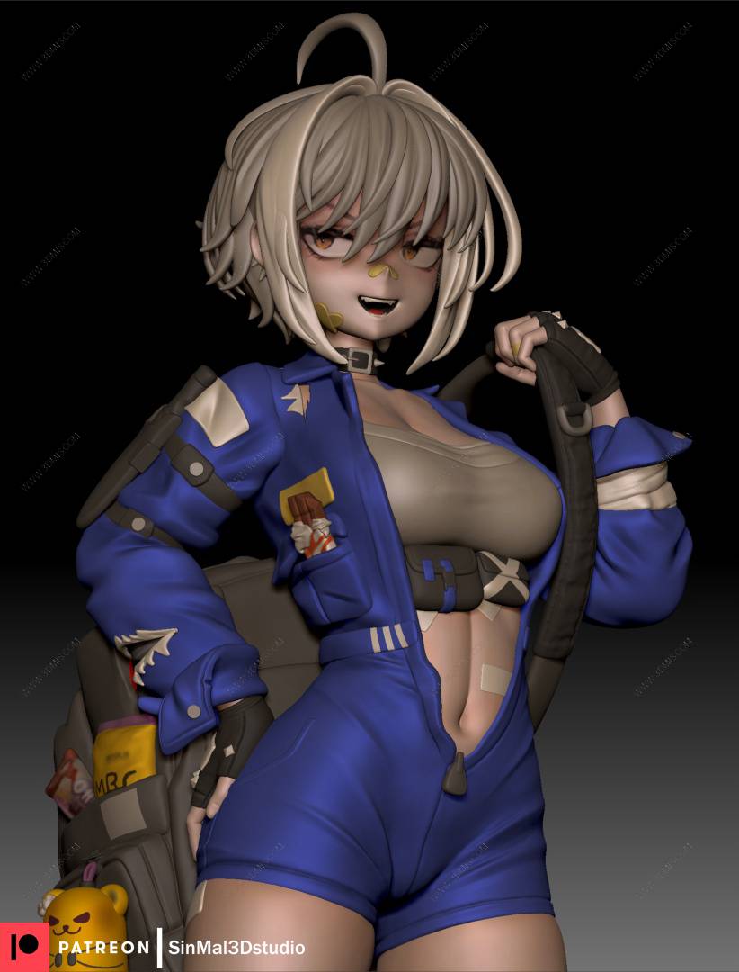 P站图纸印象馆 Sin3Dstudio 胜利女神:妮姬 莫莉 Sin3Dstudio 胜利女神:妮姬 莫莉