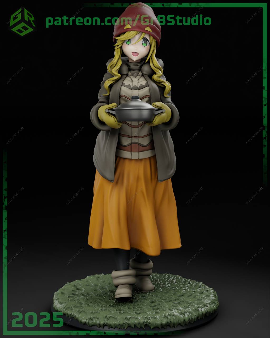 P站图纸印象馆 摇曳露营 犬山葵 摇曳露营 犬山葵