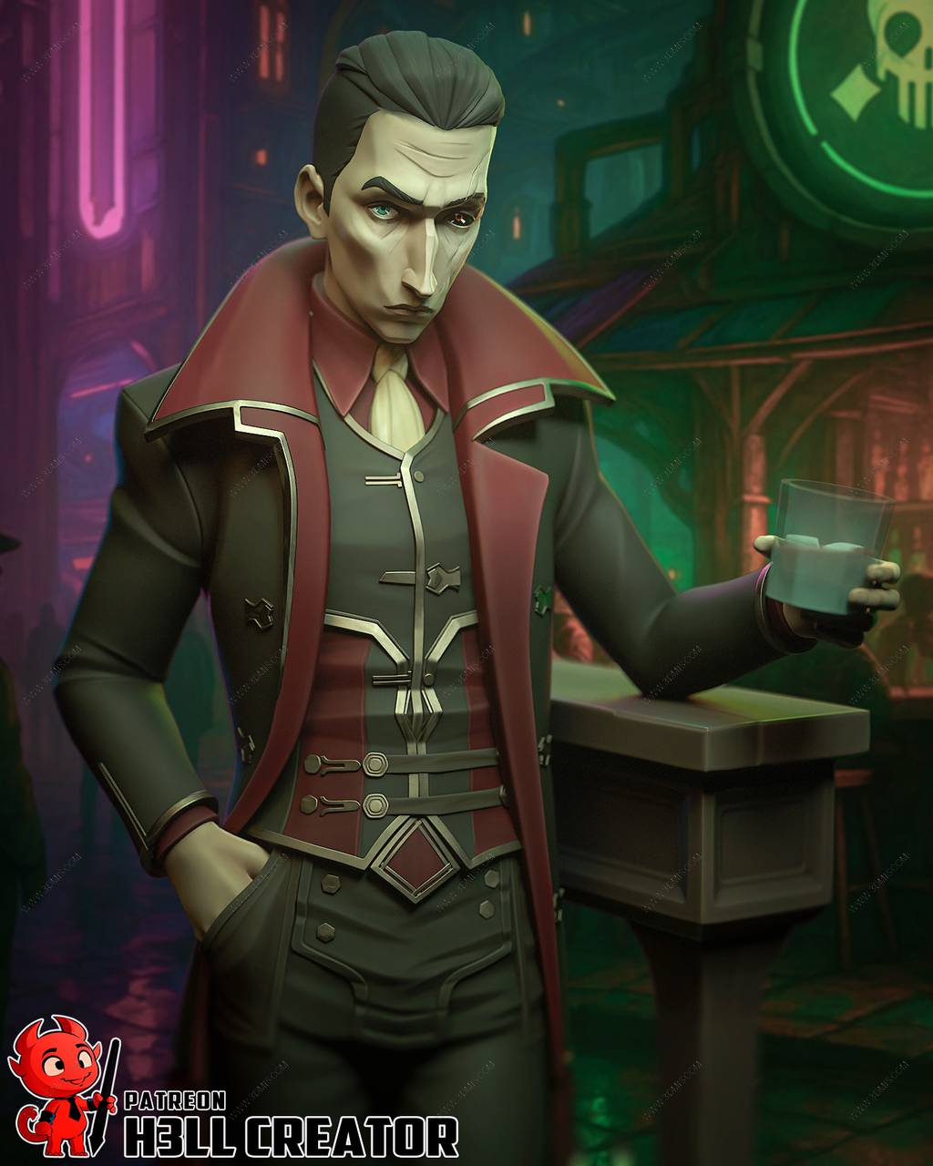 P站图纸印象馆 H3LL 英雄联盟 希尔科 H3LL 英雄联盟 希尔科