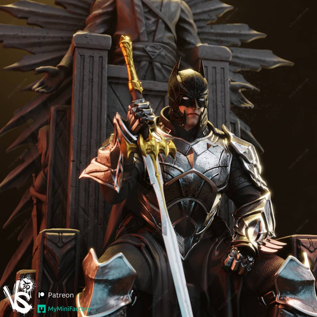 P站图纸印象馆 VS3D DC漫画 蝙蝠侠 VS3D DC漫画 蝙蝠侠