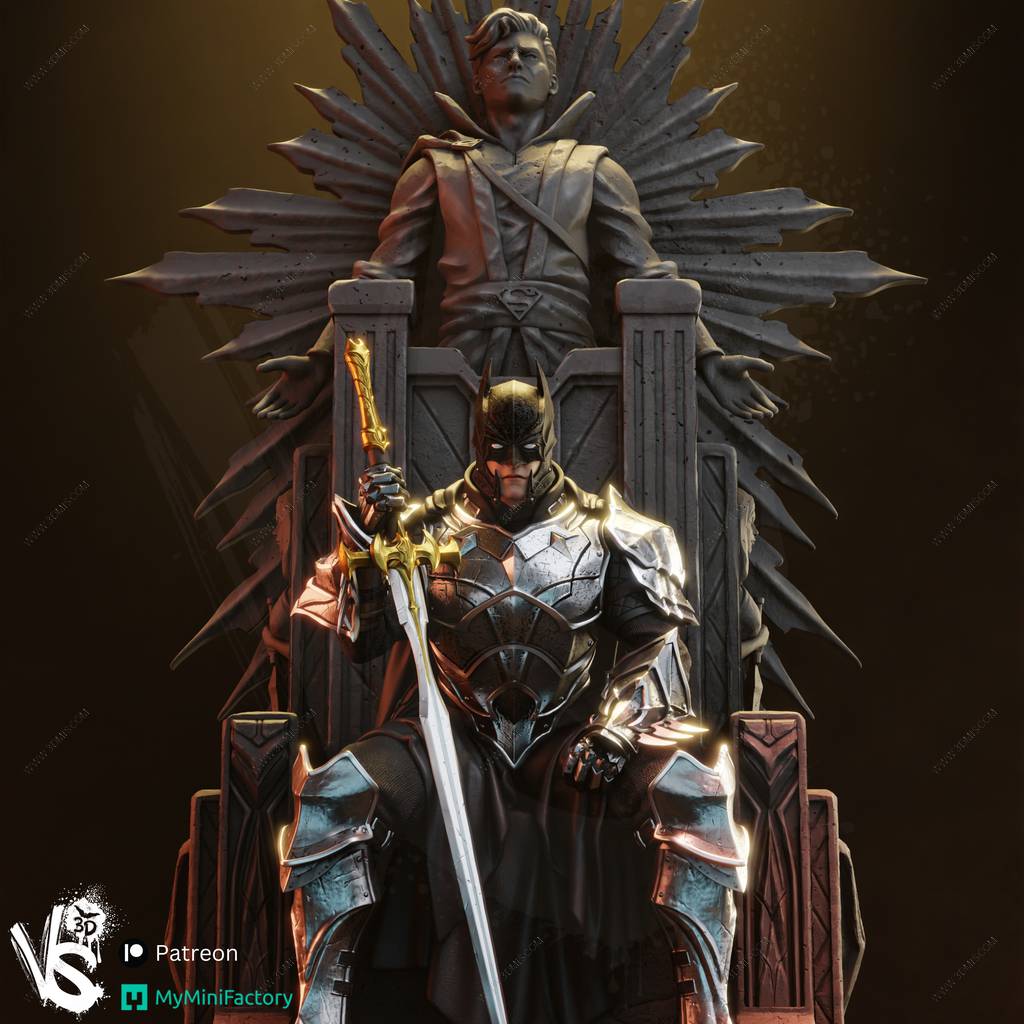 P站图纸印象馆 VS3D DC漫画 蝙蝠侠 VS3D DC漫画 蝙蝠侠