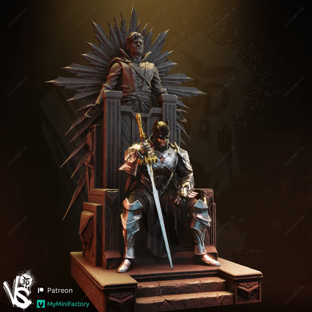 P站图纸印象馆 VS3D DC漫画 蝙蝠侠 VS3D DC漫画 蝙蝠侠