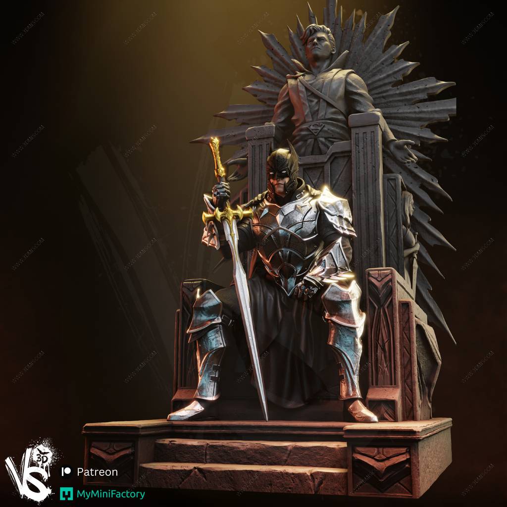 P站图纸印象馆 VS3D DC漫画 蝙蝠侠 VS3D DC漫画 蝙蝠侠