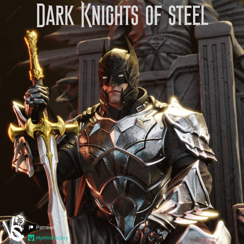 P站图纸印象馆 VS3D DC漫画 蝙蝠侠 VS3D DC漫画 蝙蝠侠