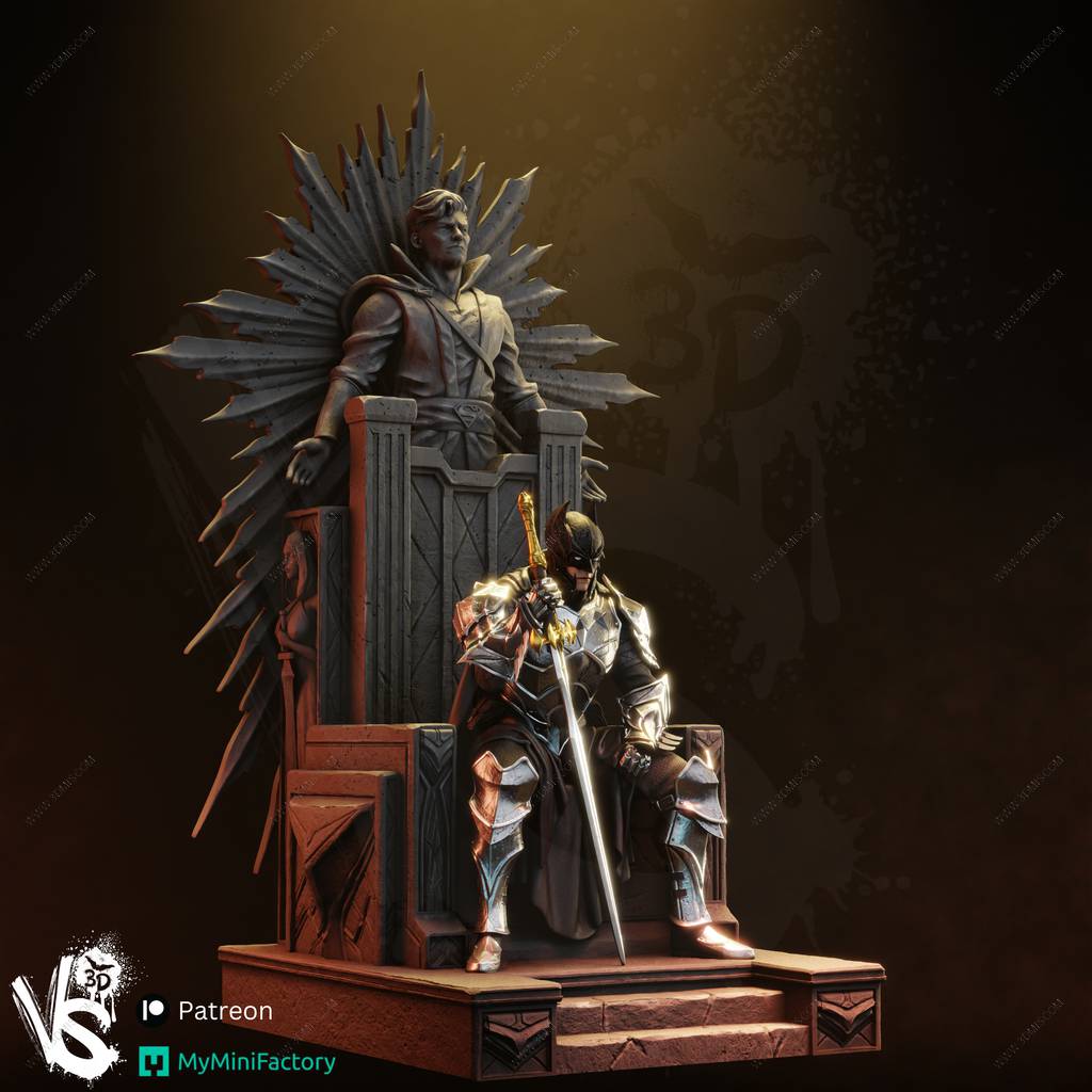 P站图纸印象馆 VS3D DC漫画 蝙蝠侠 VS3D DC漫画 蝙蝠侠