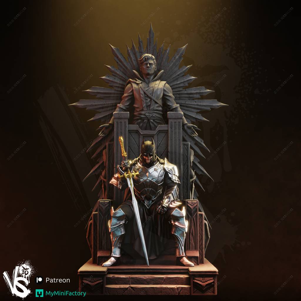 P站图纸印象馆 VS3D DC漫画 蝙蝠侠 VS3D DC漫画 蝙蝠侠