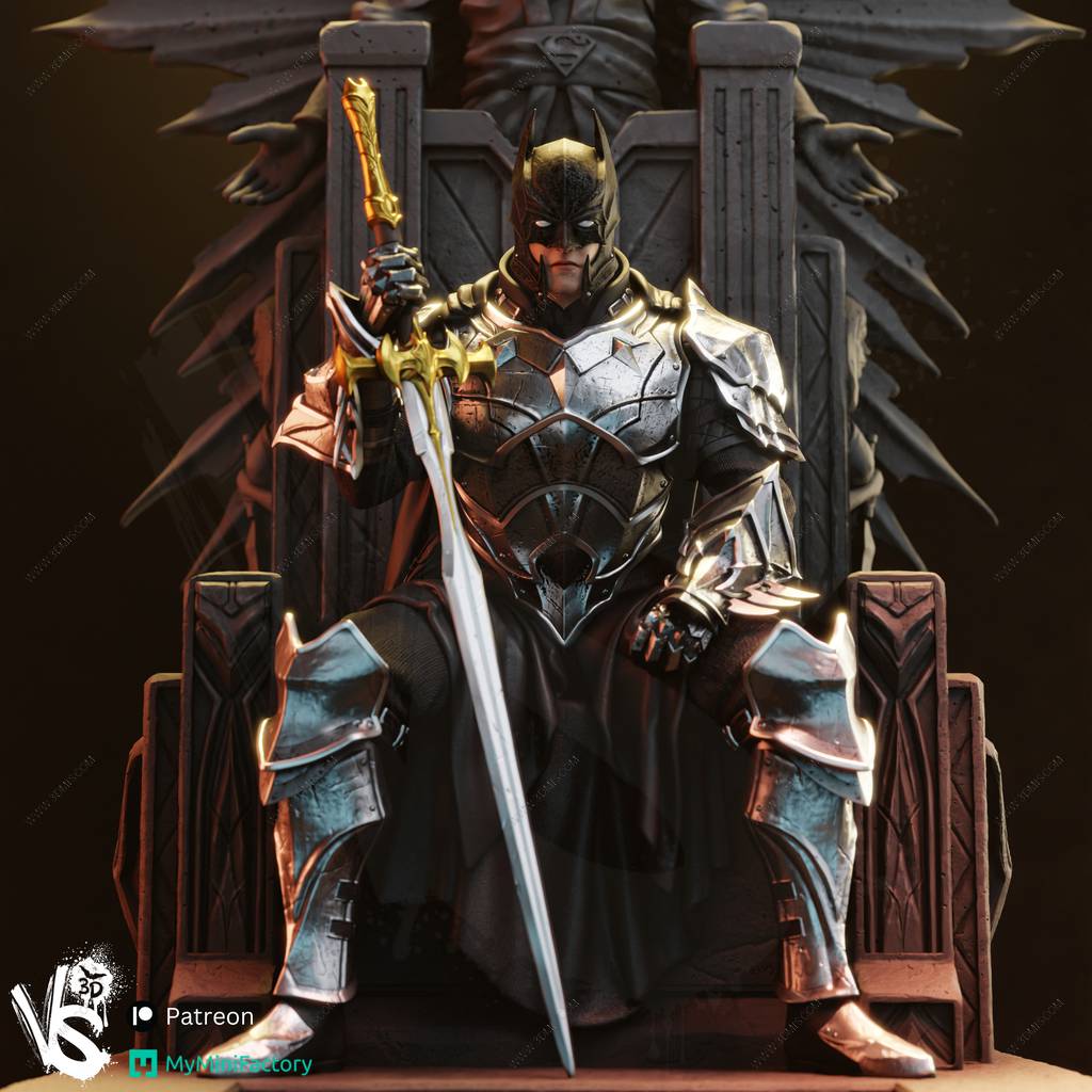 P站图纸印象馆 VS3D DC漫画 蝙蝠侠 VS3D DC漫画 蝙蝠侠