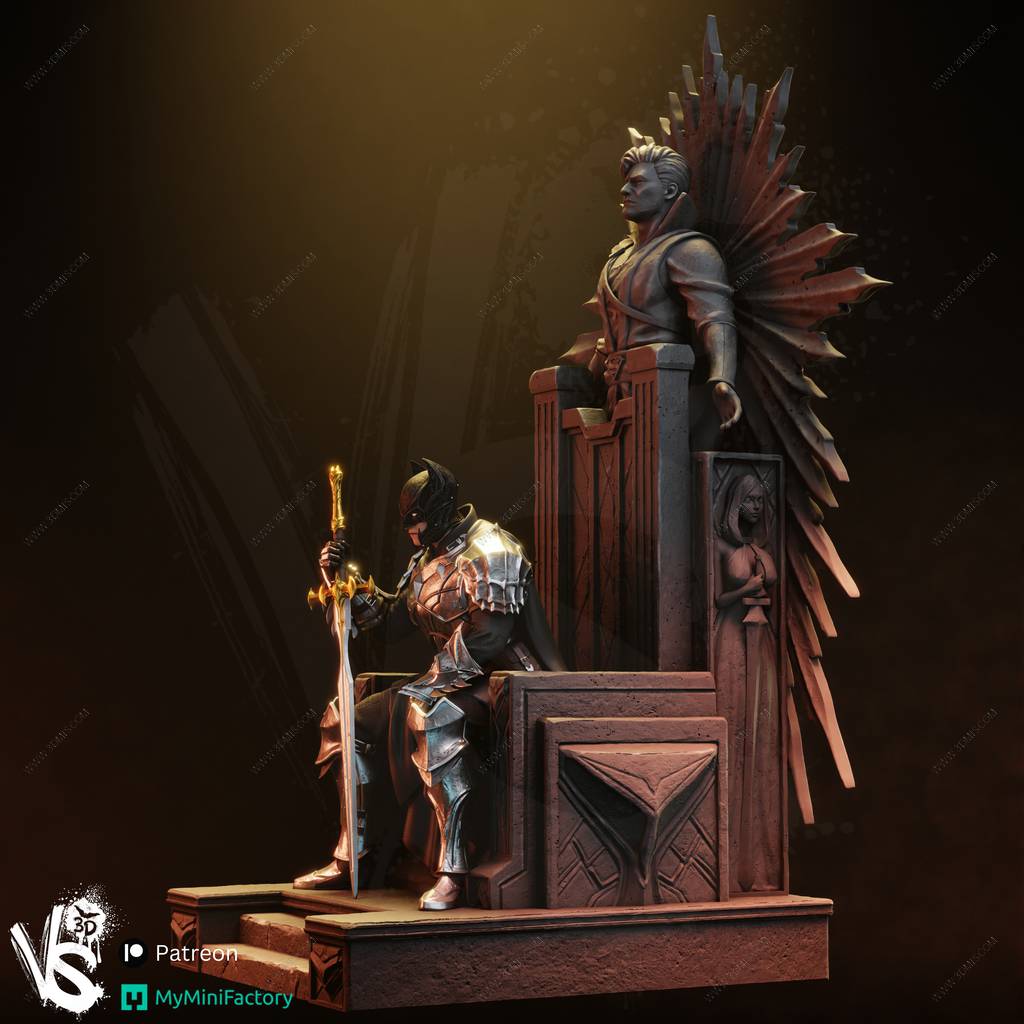 P站图纸印象馆 VS3D DC漫画 蝙蝠侠 VS3D DC漫画 蝙蝠侠