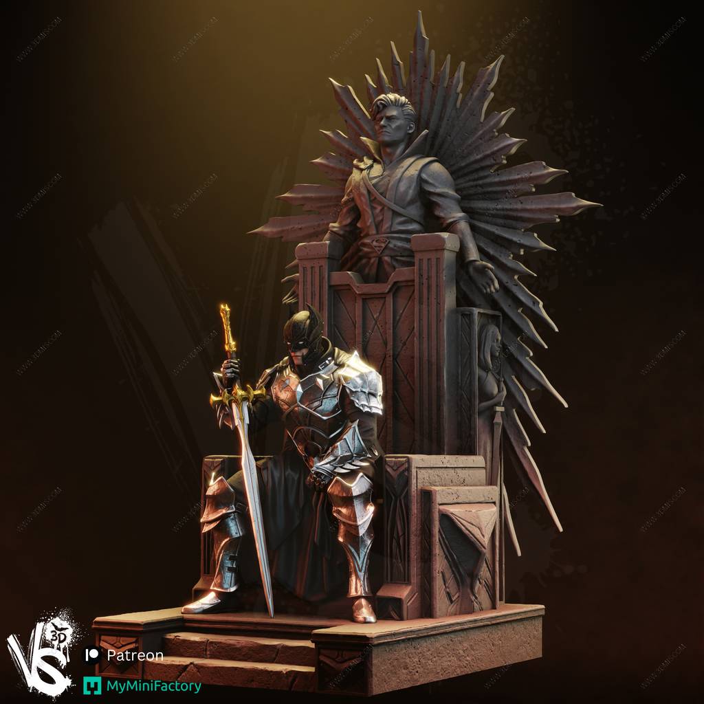 P站图纸印象馆 VS3D DC漫画 蝙蝠侠 VS3D DC漫画 蝙蝠侠