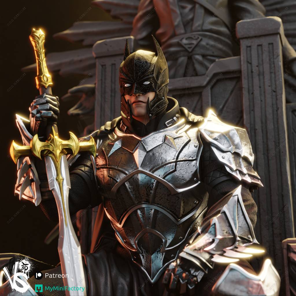 P站图纸印象馆 VS3D DC漫画 蝙蝠侠 VS3D DC漫画 蝙蝠侠