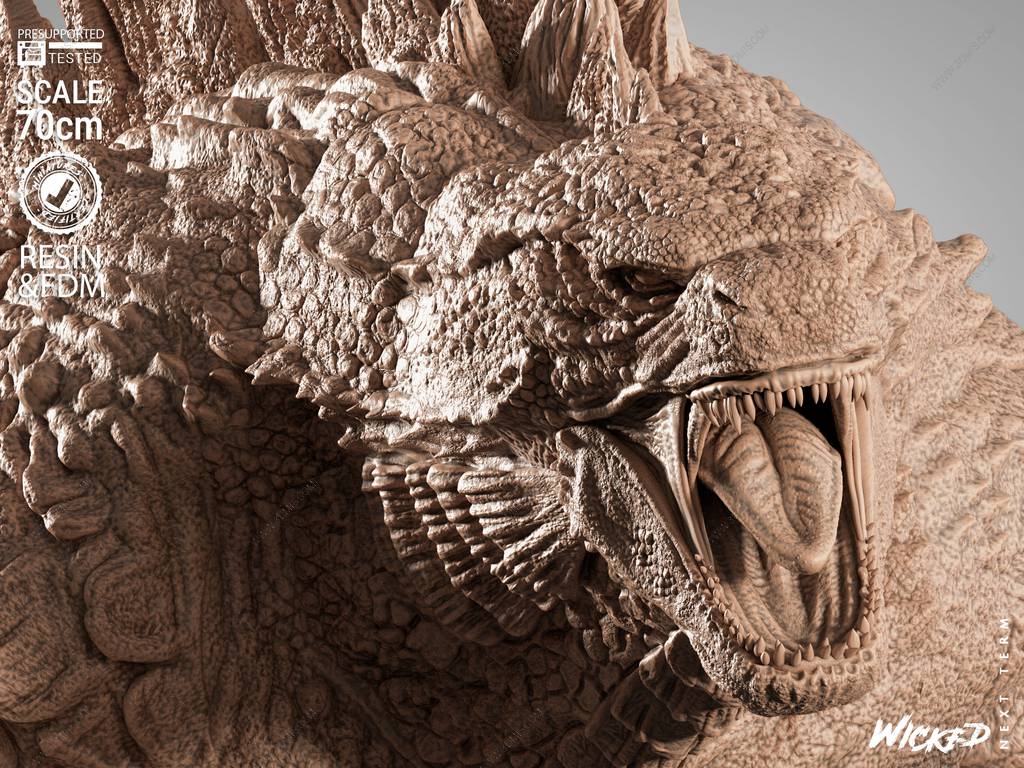 P站图纸印象馆 3DWicked 哥斯拉大战金刚 3DWicked 哥斯拉大战金刚