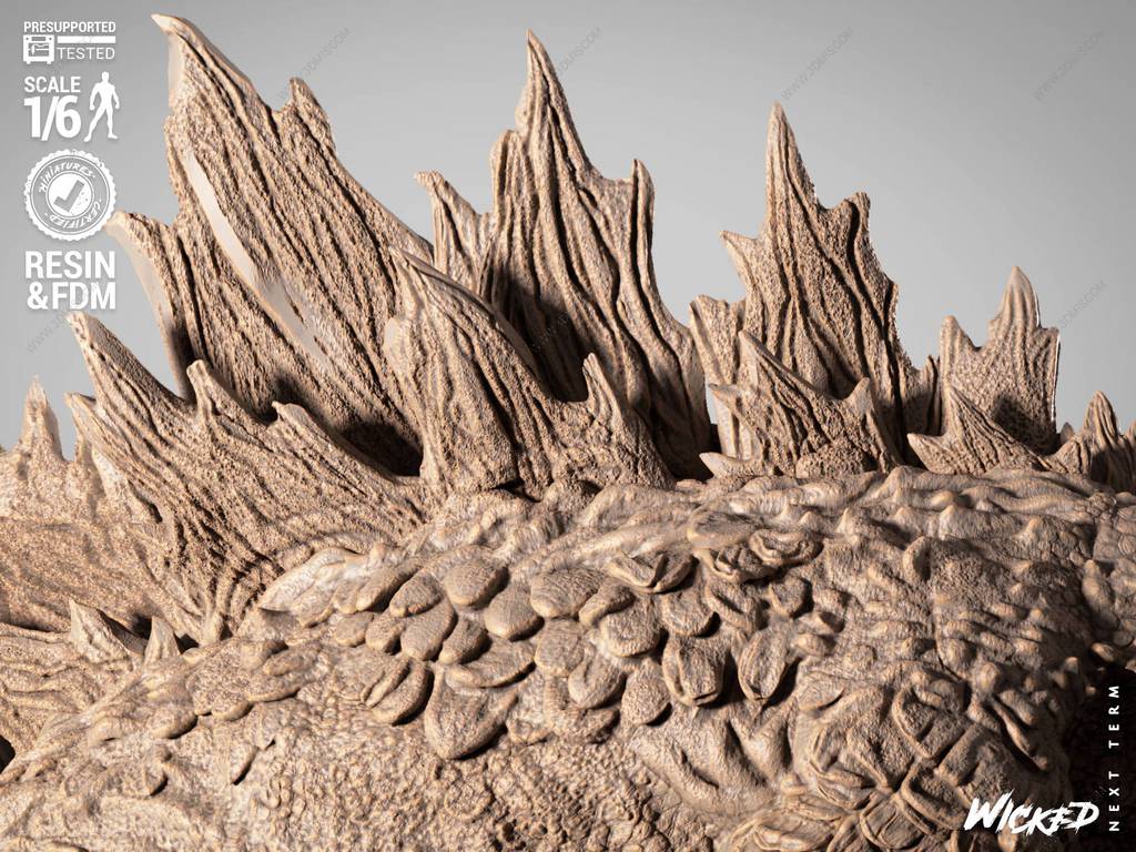 P站图纸印象馆 3DWicked 哥斯拉大战金刚 哥斯拉 3DWicked 哥斯拉大战金刚 哥斯拉