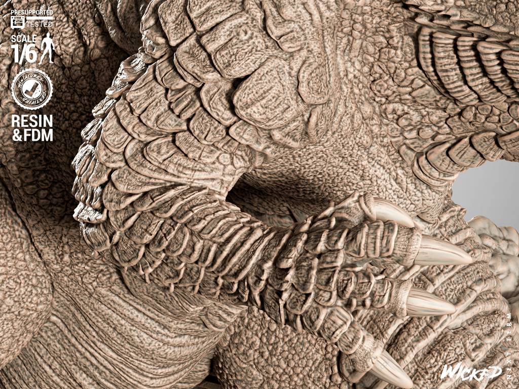 P站图纸印象馆 3DWicked 哥斯拉大战金刚 哥斯拉 3DWicked 哥斯拉大战金刚 哥斯拉