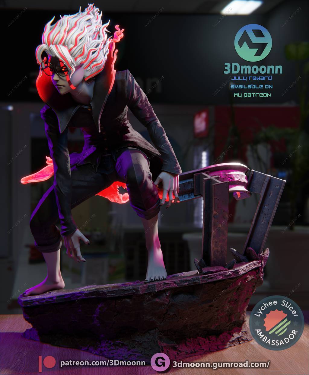 P站图纸印象馆 3Dmoonn 当哒当 高仓健 3Dmoonn 当哒当 高仓健