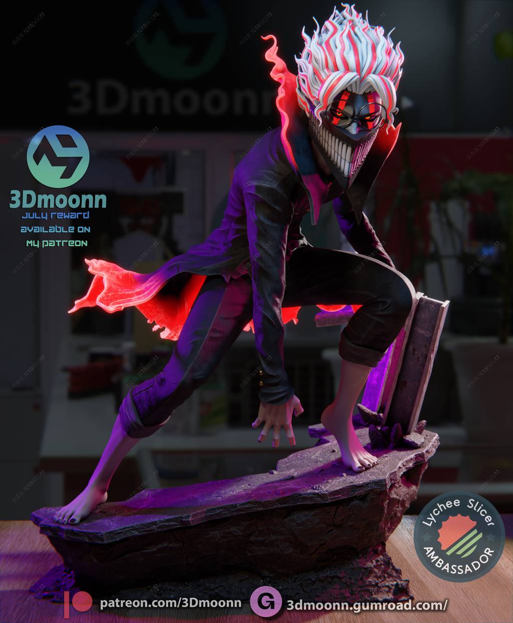 P站图纸印象馆 3Dmoonn 当哒当 高仓健 3Dmoonn 当哒当 高仓健