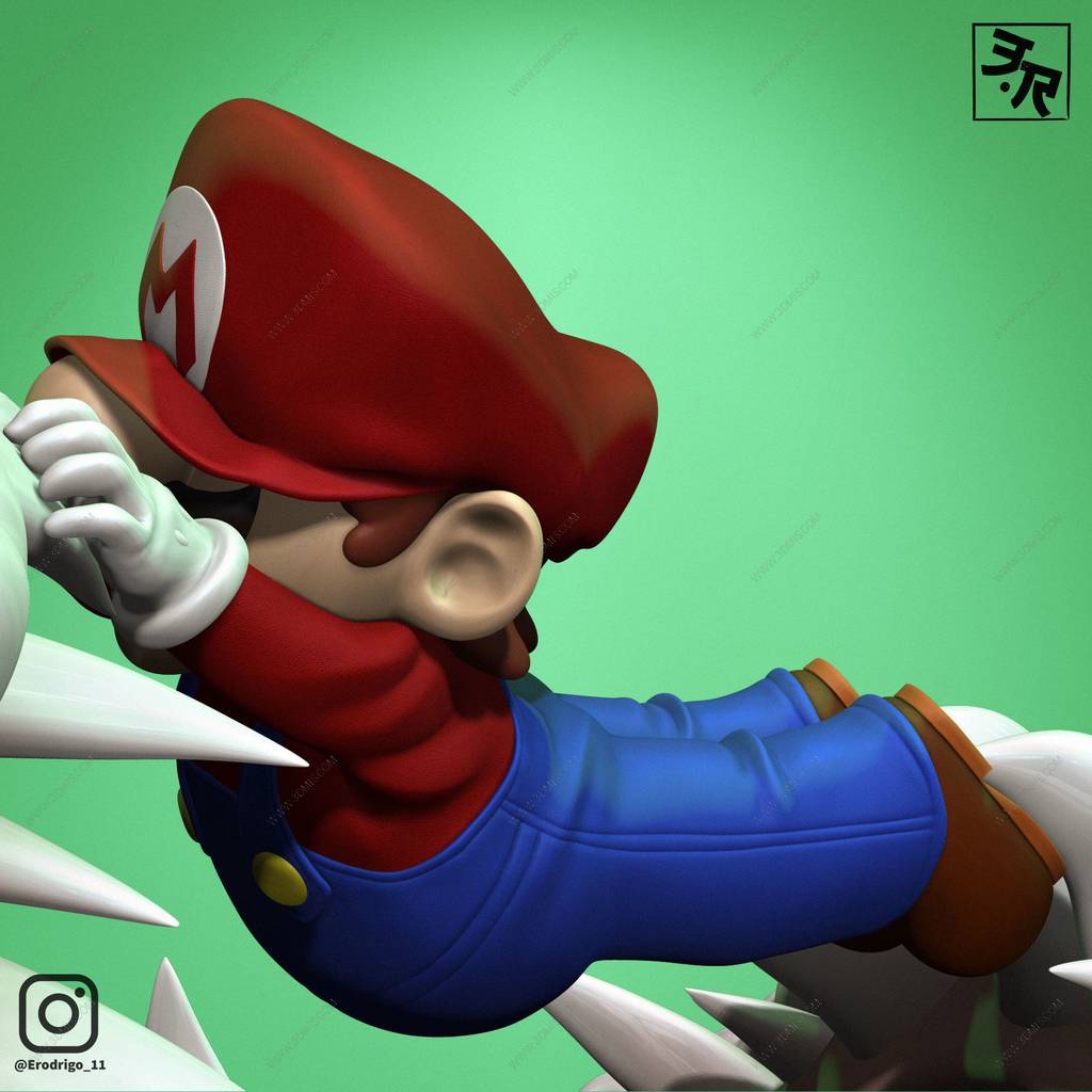 P站图纸印象馆 食人花和马里奥 食人花和马里奥