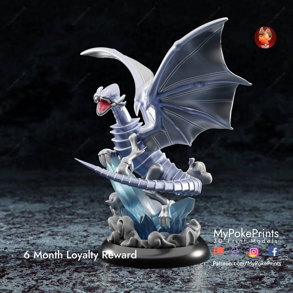 P站图纸印象馆 口袋妖怪 青眼白龍 口袋妖怪 青眼白龍