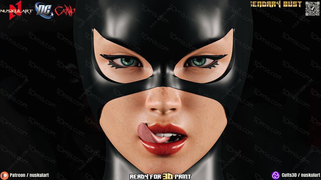 P站图纸印象馆 Nuskul Art DC漫画 猫女 Nuskul Art DC漫画 猫女